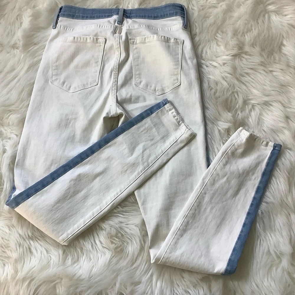 FRAME Denim‎ LE SKINNY DE JEANNE Colorblock ARIZONA Jean. $225. Size 27
